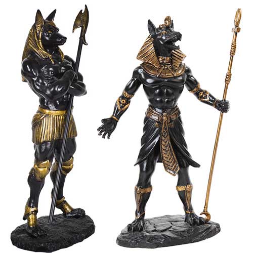 Statue Dieu Égyptien Anubis Statue Dieu Égyptien Anubis